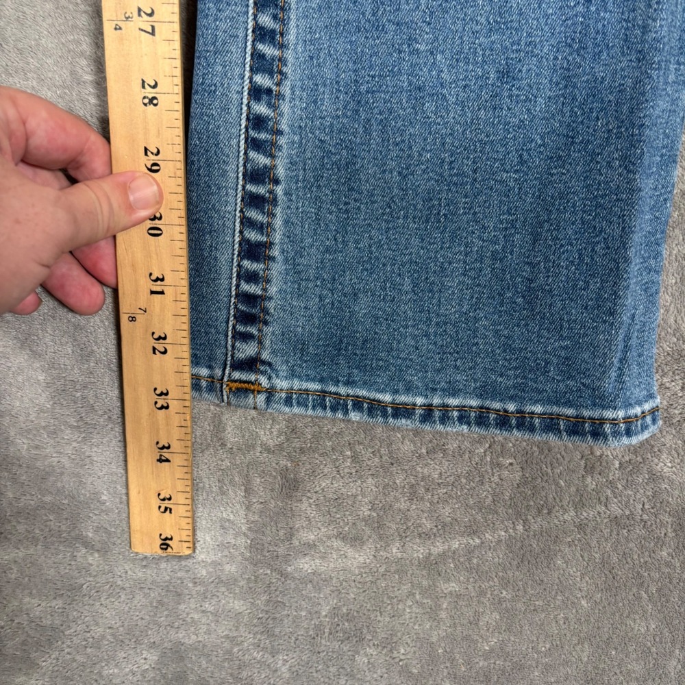 True Religion Section Bootcut Blue Jeans Mens Size 32 Medium Wash Y2K Denim - Picture 11 of 13